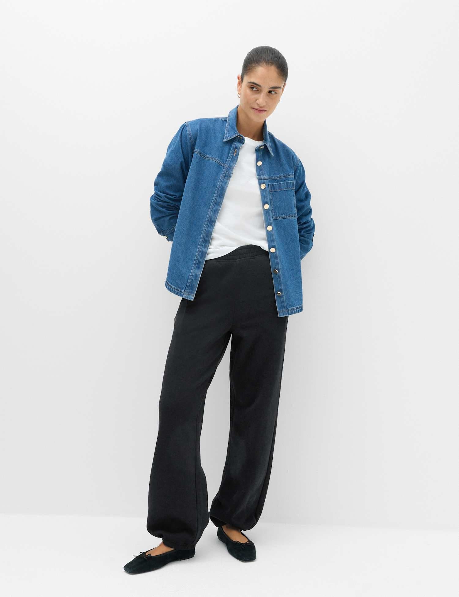 Marks & Spencer M&S Adjustable hem jogger Black