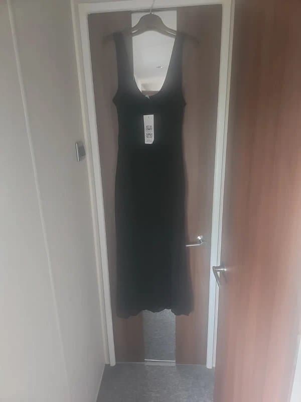 Never Fully Dressed Never fully dressed black chiffon size 12