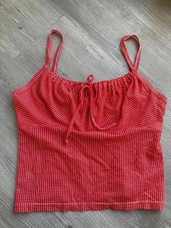 New Look New Look Vintage Red Cami Top