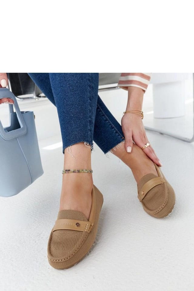Love Lace Love Lace Women's Mocassin Almond Toe Flat Slip On Loafers for Summer Daily in Brown - 2