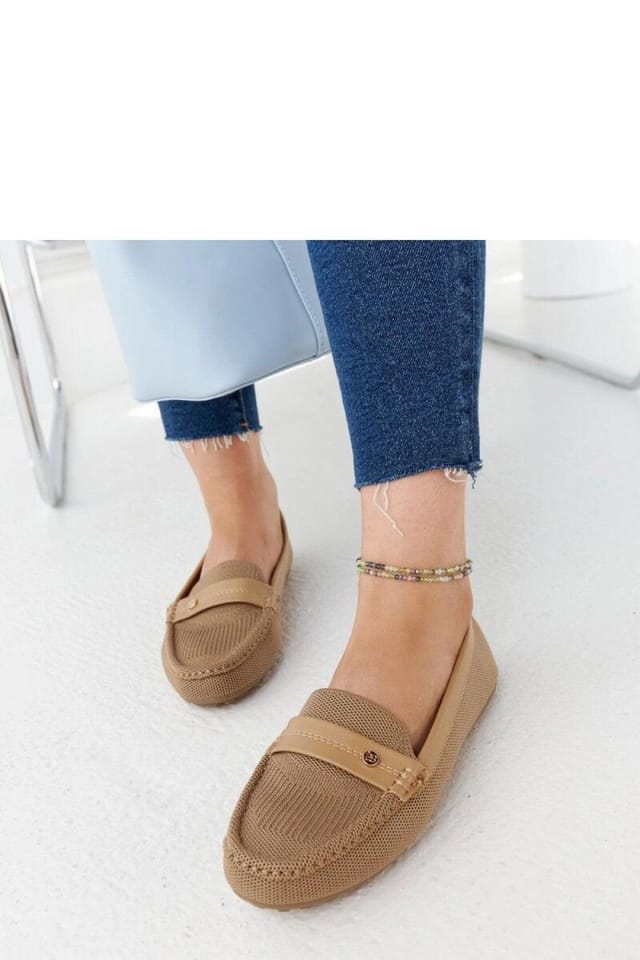 Love Lace Love Lace Women's Mocassin Almond Toe Flat Slip On Loafers for Summer Daily in Brown - 3
