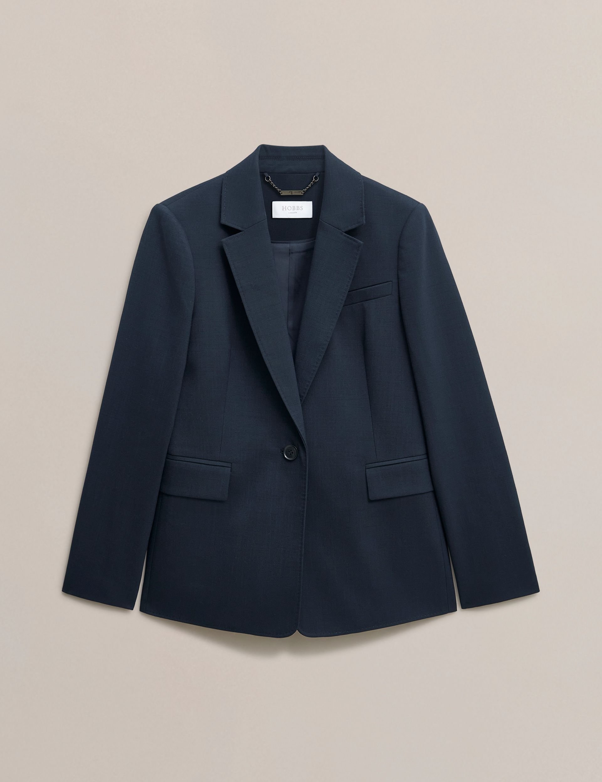 Hobbs London Hobbs London Women's Lauren Blazer in Dark Navy - 2