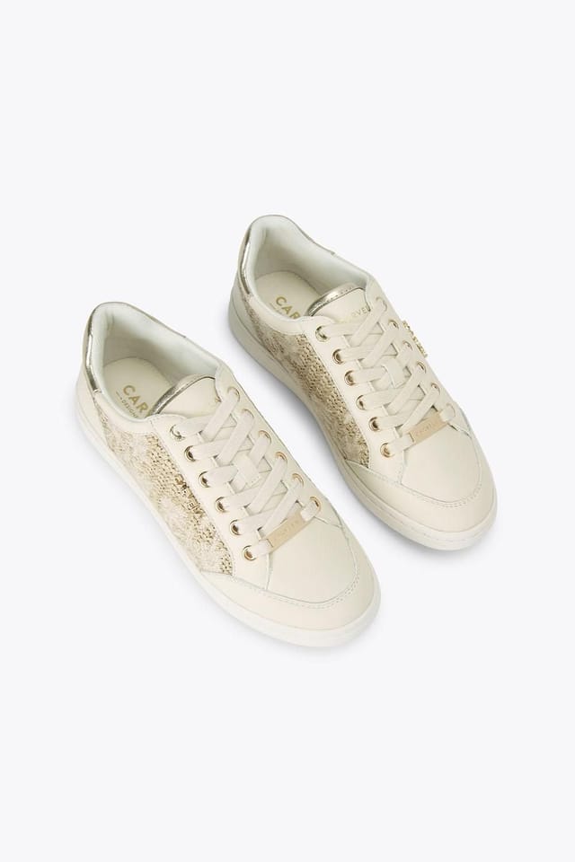 Carvela Carvela Women's 'Veneto Sneaker' Trainers in Cream - 2