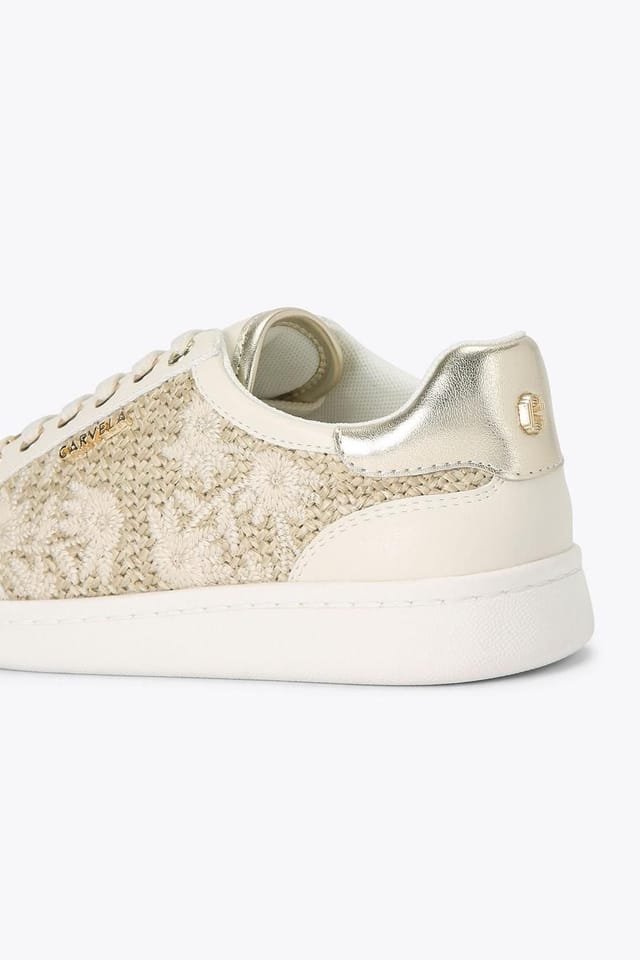 Carvela Carvela Women's 'Veneto Sneaker' Trainers in Cream - 3