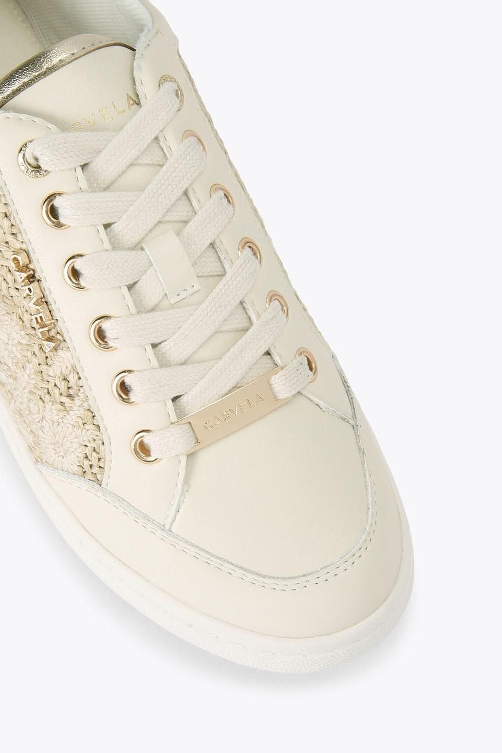 Carvela Carvela Women's 'Veneto Sneaker' Trainers in Cream - 4