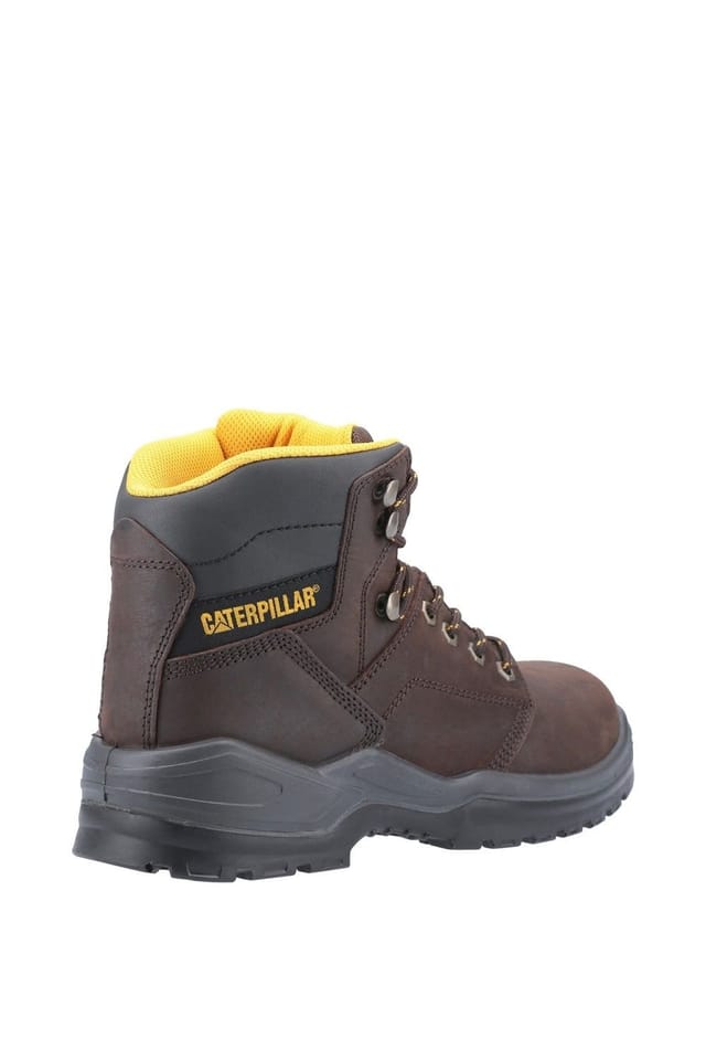 Caterpillar Caterpillar Men's 'Striver' Water Resistant Leather Safety Boots in Brown - 2