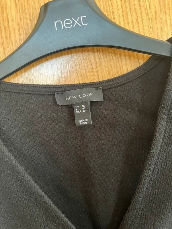 New Look New look black waistcoat top