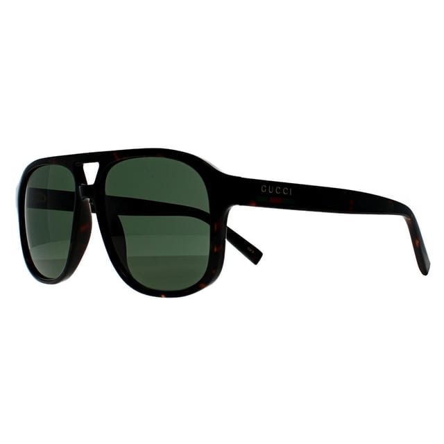 Gucci Gucci Men's Aviator Dark Havana Green GG1856S in Brown - 2