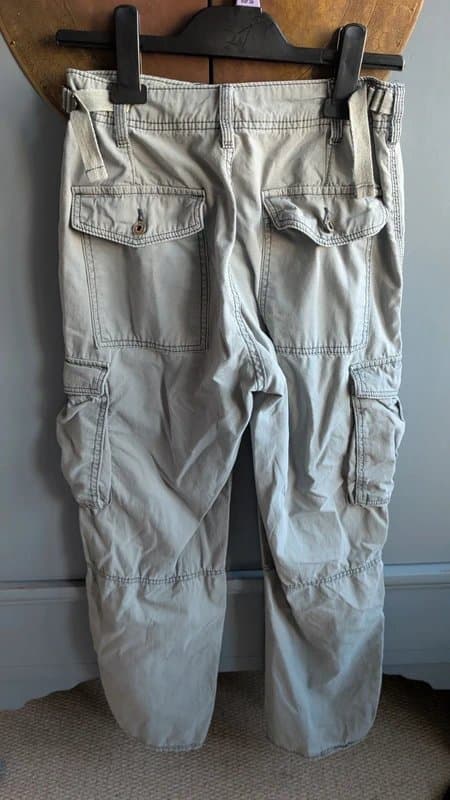 Bershka Cargo pants grey