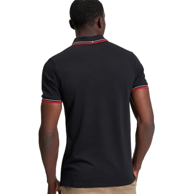 Ben Sherman Ben Sherman Men's Signature Pique Polo Shirt in Black - 3