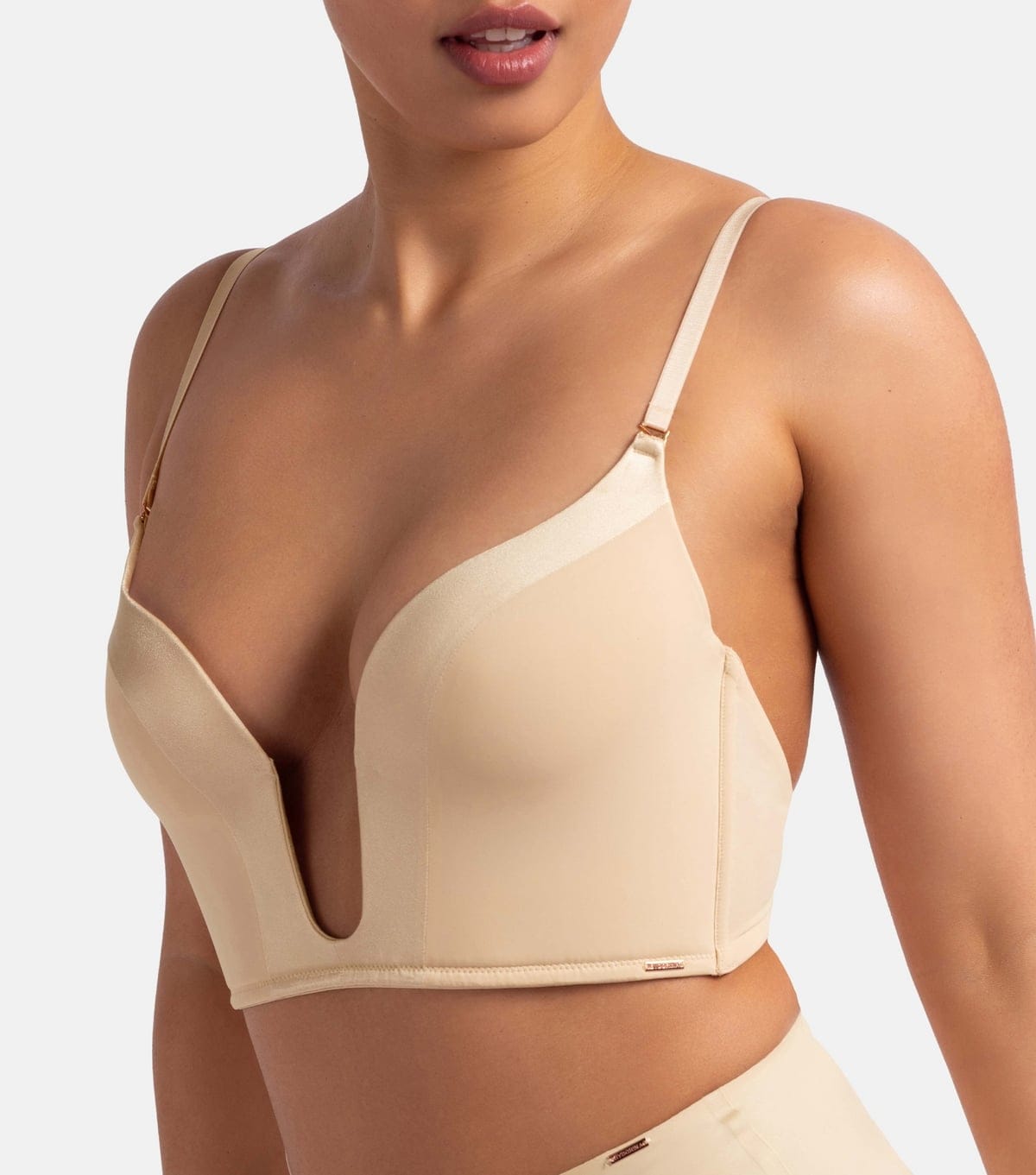 Dorina Women's Pale Pink Plunge Bra Dorina New Look - 4