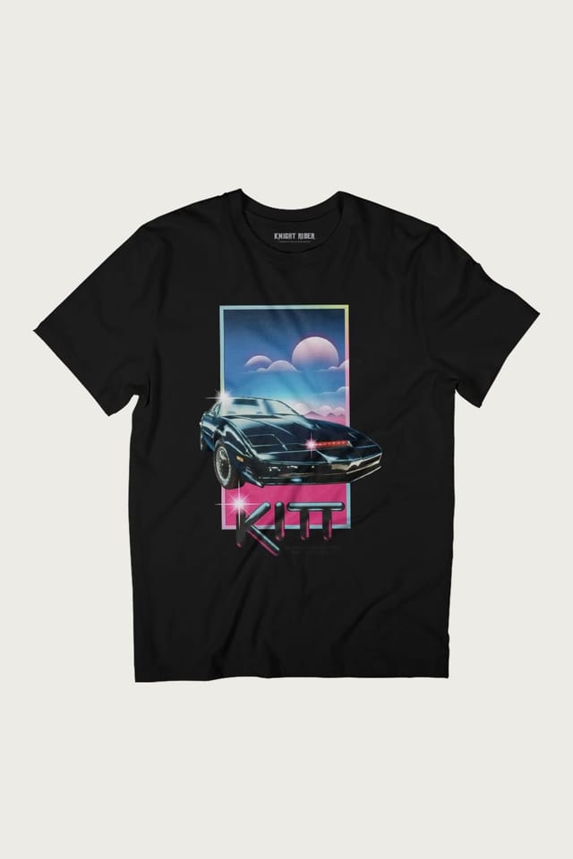 Knight Rider Knight Rider Men's Knight Industries Two Thousand T-Shirt in Black - 2