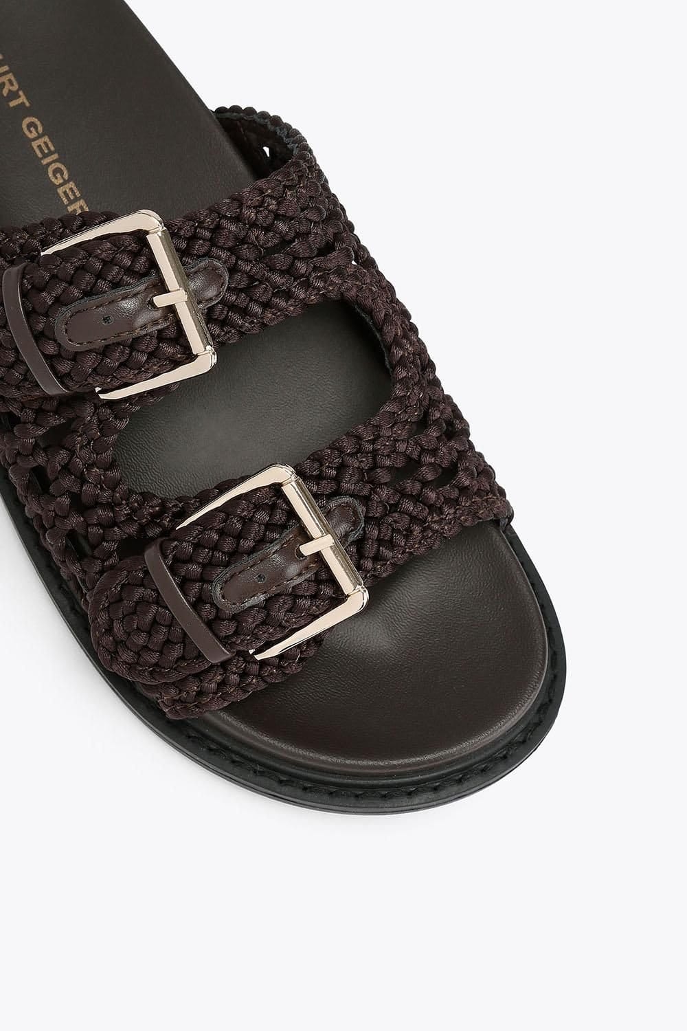 KG Kurt Geiger KG Kurt Geiger Women's 'Rhoda' Sandals in Dark Brown - 4