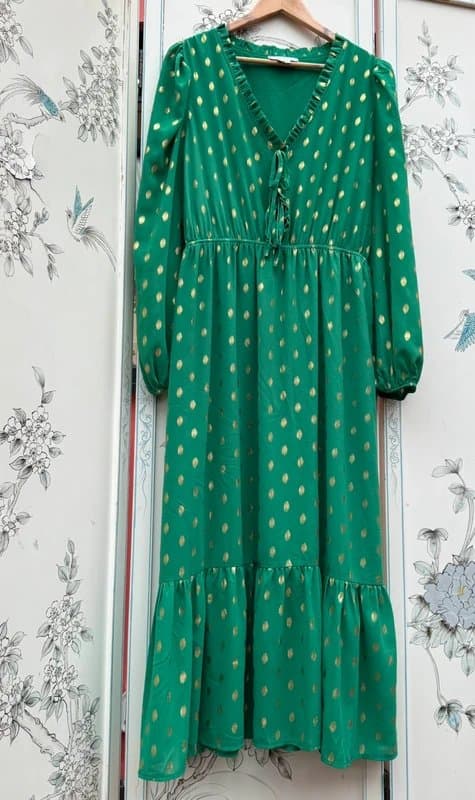 Never Fully Dressed RARE!£100!NFD Dress Holiday Wedding Hen Birthday Party Christening Cruise Statement 16
