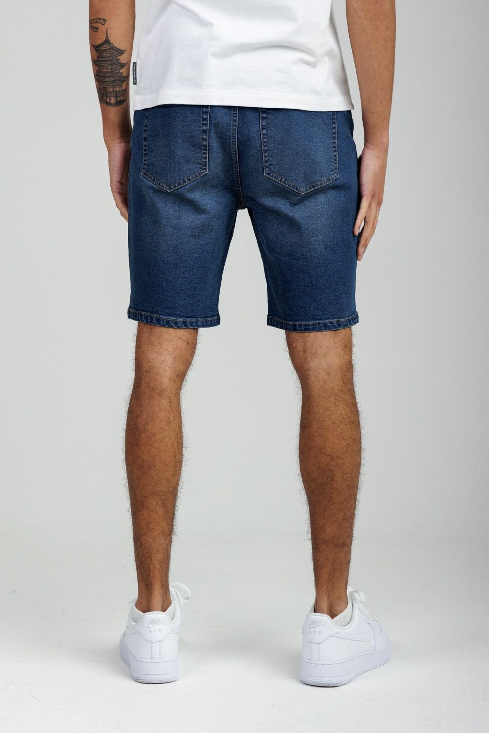 Tokyo Laundry Tokyo Laundry Men's Cotton Blend Regular-Fit Denim Shorts in Indigo - 2