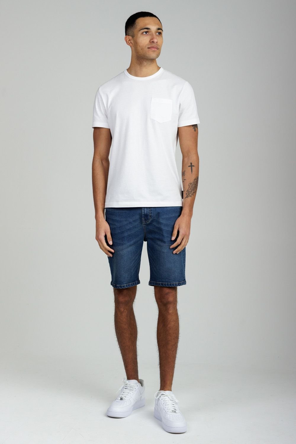 Tokyo Laundry Tokyo Laundry Men's Cotton Blend Regular-Fit Denim Shorts in Indigo - 3