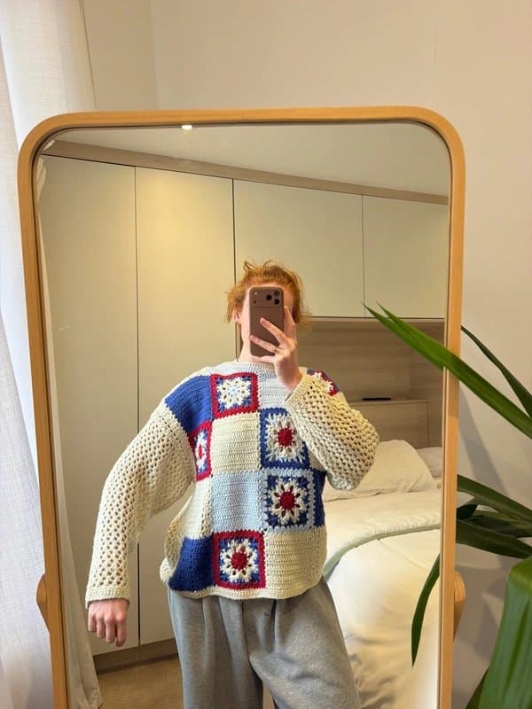 ASOS ASOS Crochet Jumper