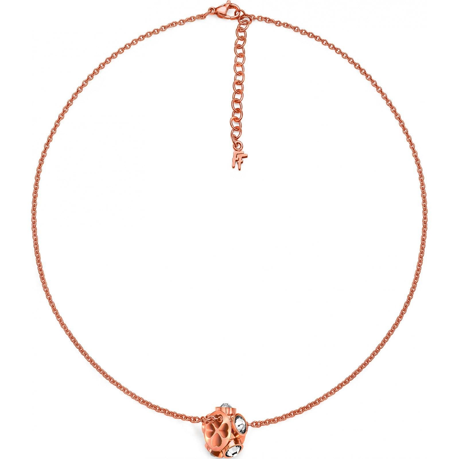 Folli Follie Folli Follie Women's 3N13T036RC Necklace in Rose Gold