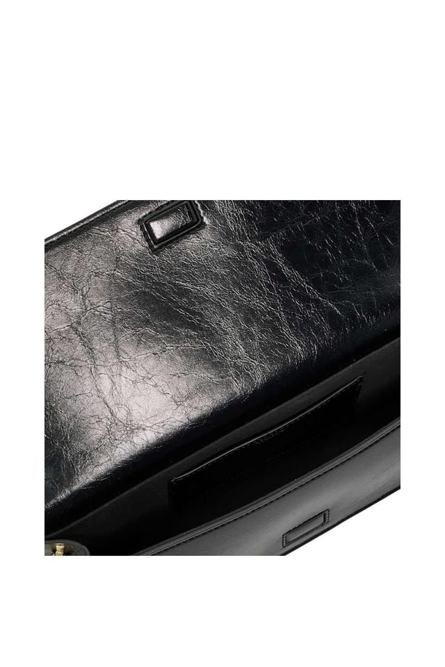 Dune London Dune London Women's 'Bemuse' Leather Clutch in Black - 3