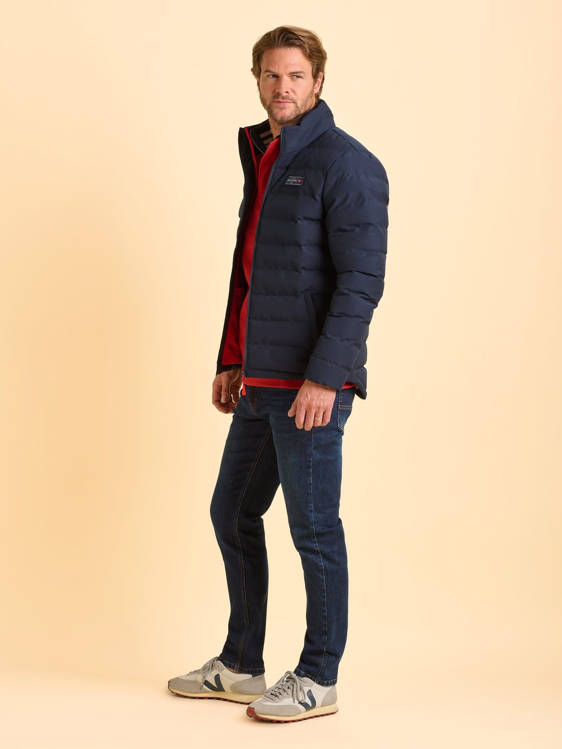 Brakeburn Brakeburn Men's Mainstone Jacket in Navy - 4