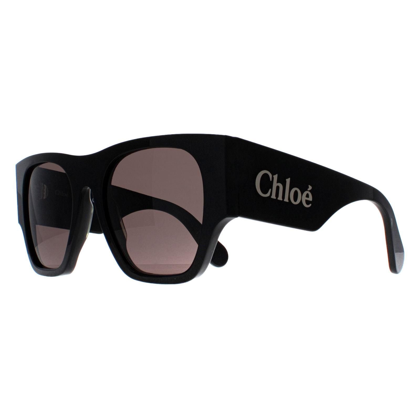 Chloé Chloé Women's Square Black Grey CH0233S - 2