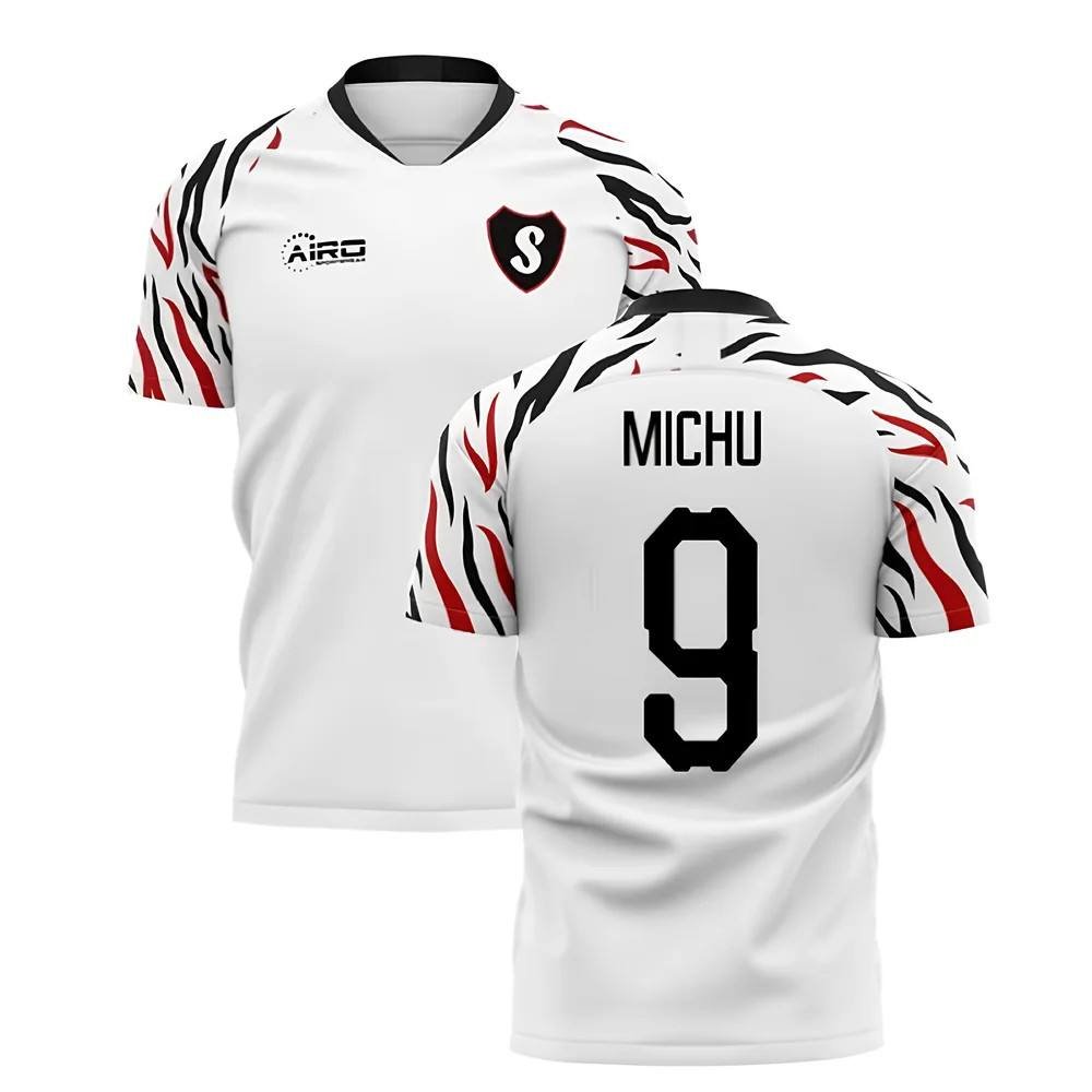 Swansea City AFC Swansea City AFC Men's 2025/26 Home Concept Football Shirt - Michu in White - 4
