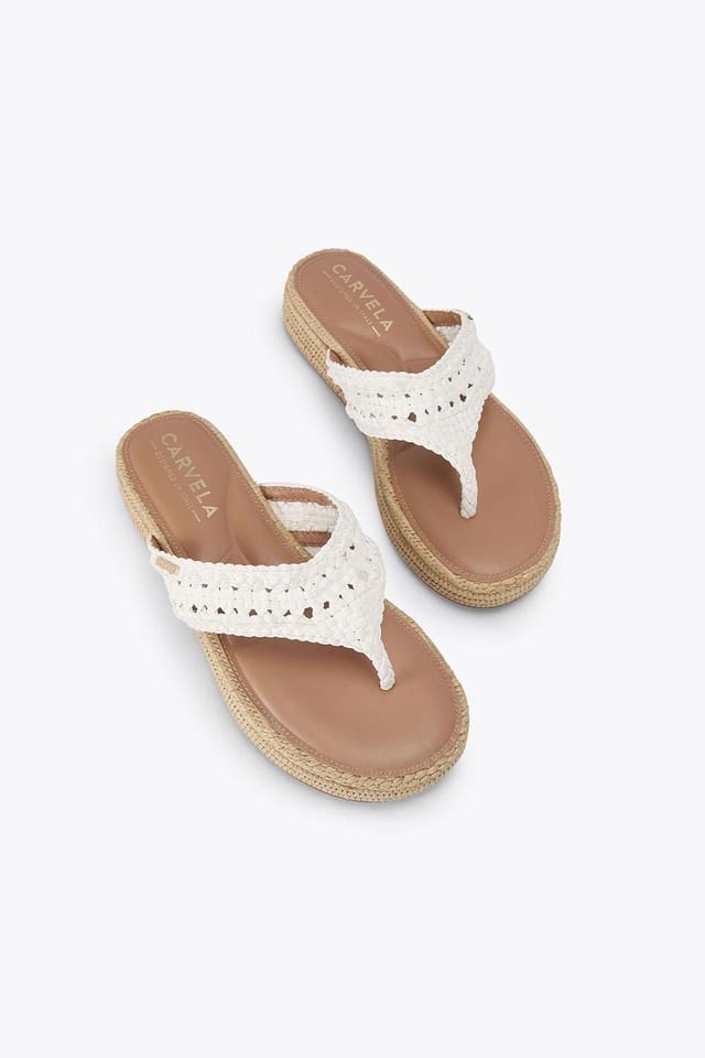 Carvela Carvela Women's 'Portofino Sandal' Sandals in White - 2