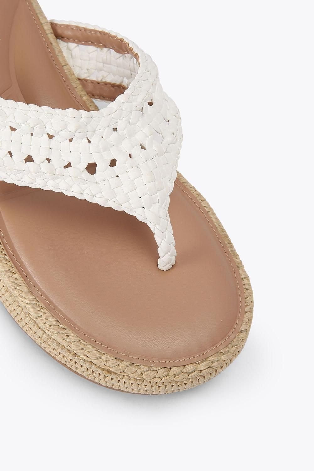 Carvela Carvela Women's 'Portofino Sandal' Sandals in White - 4