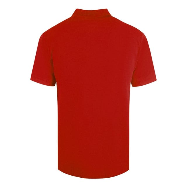 Cavalli Class Cavalli Class Men's Bold Logo Red Polo Shirt - 2