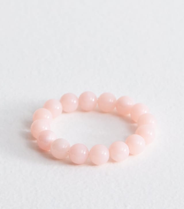 New Look Pink Beaded Stretch Bracelet New Look - 3