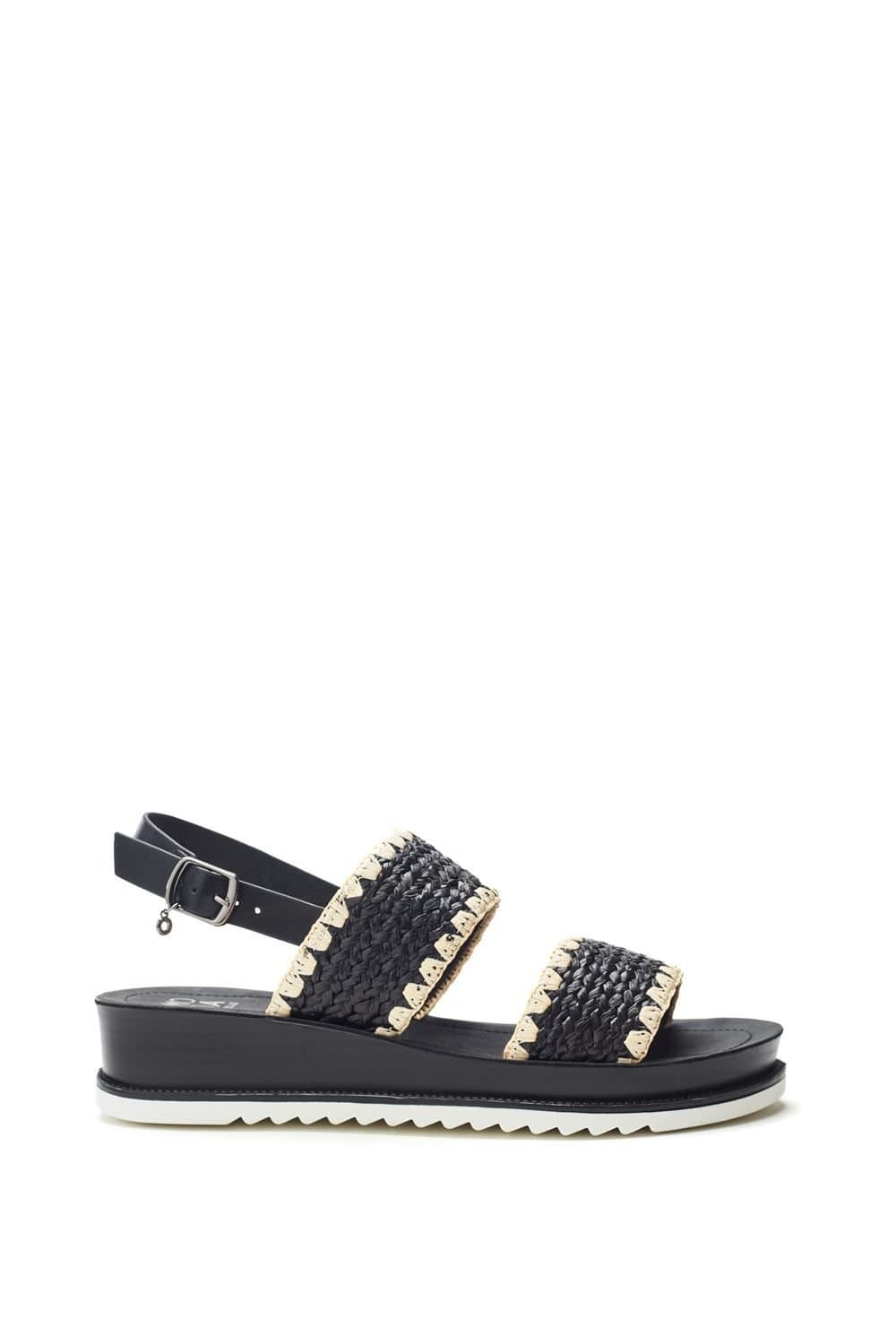 Moda In Pelle Moda In Pelle Women's 'Kyraa' Textile Flatforms in Black