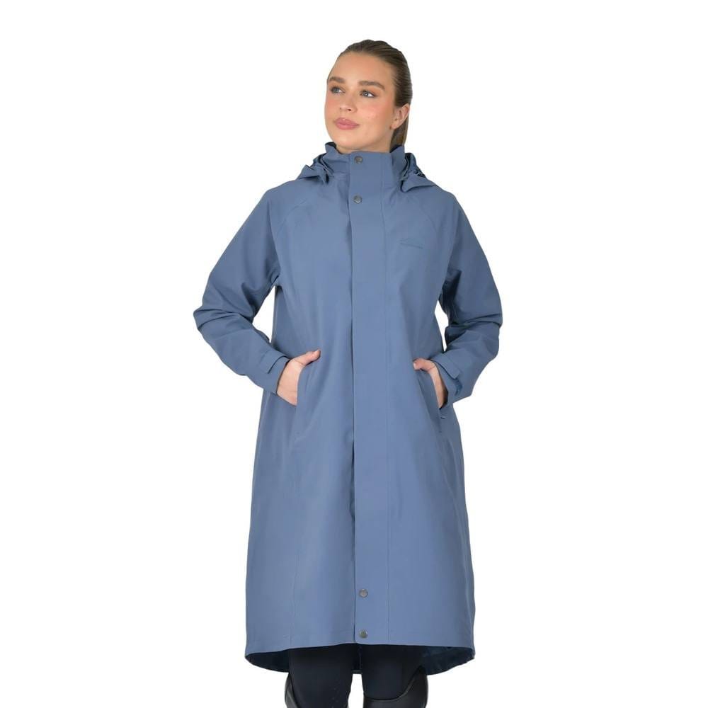 Weatherbeeta Weatherbeeta Women's Windproof Longline Riding Jacket in Duck Egg Blue - 4