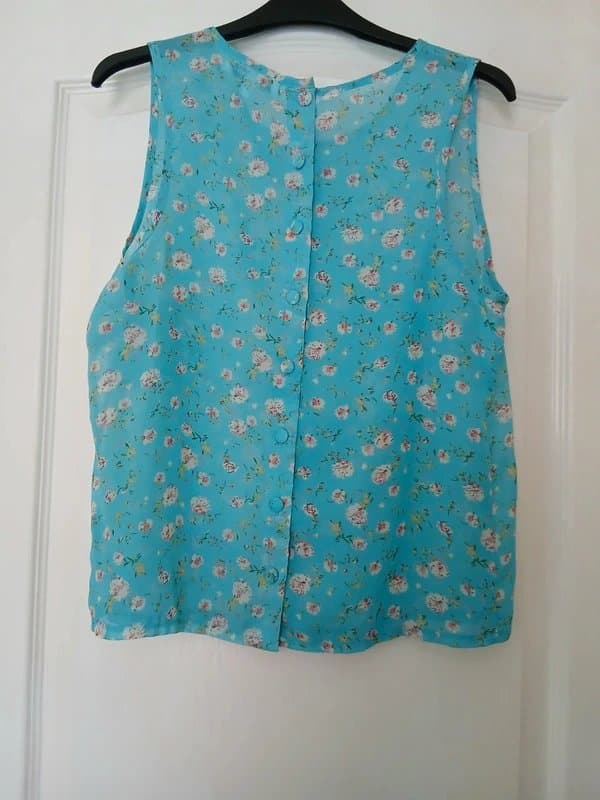 New Look New Look Floral Chiffon Summer Top