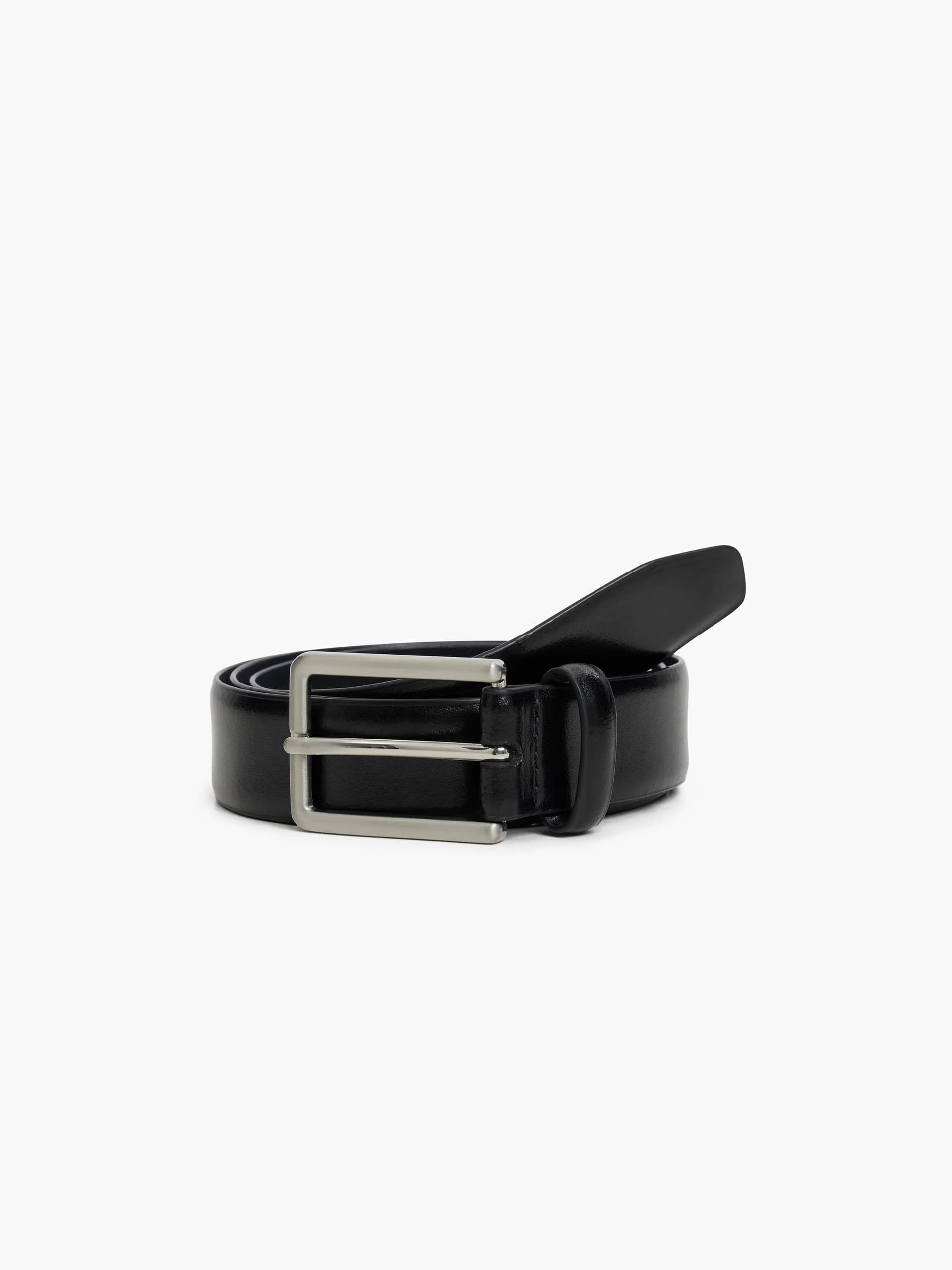 French Connection French Connection Black Leather Belt
