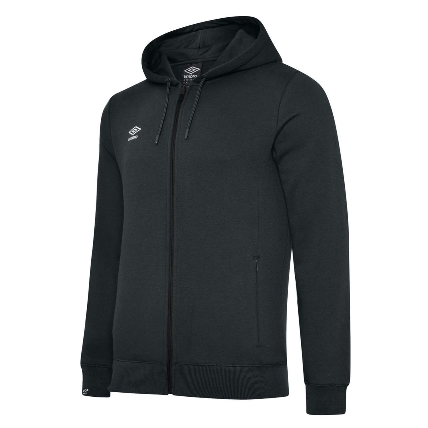 Umbro Umbro Men's Club Leisure Full Zip Hoodie in Black - 4