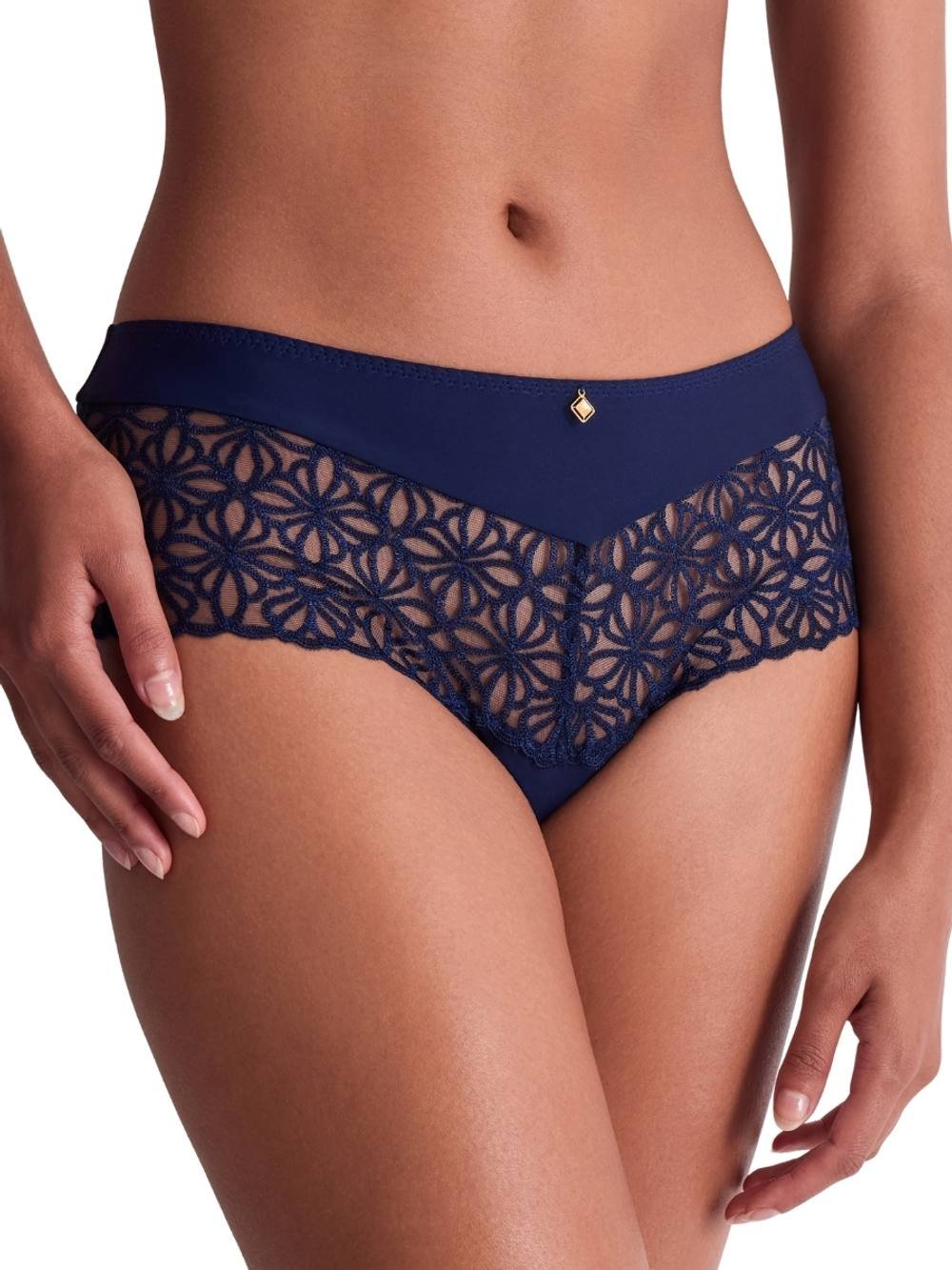 Aubade Aubade Women's Secret Memories Cheeky Short in Blue - 3