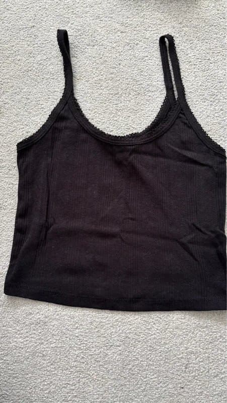 Bershka Bershka Black Cami Top
