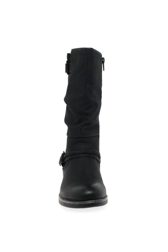 Rieker Rieker Women's 'Estella' Calf Length Slouch Boots in Black - 3