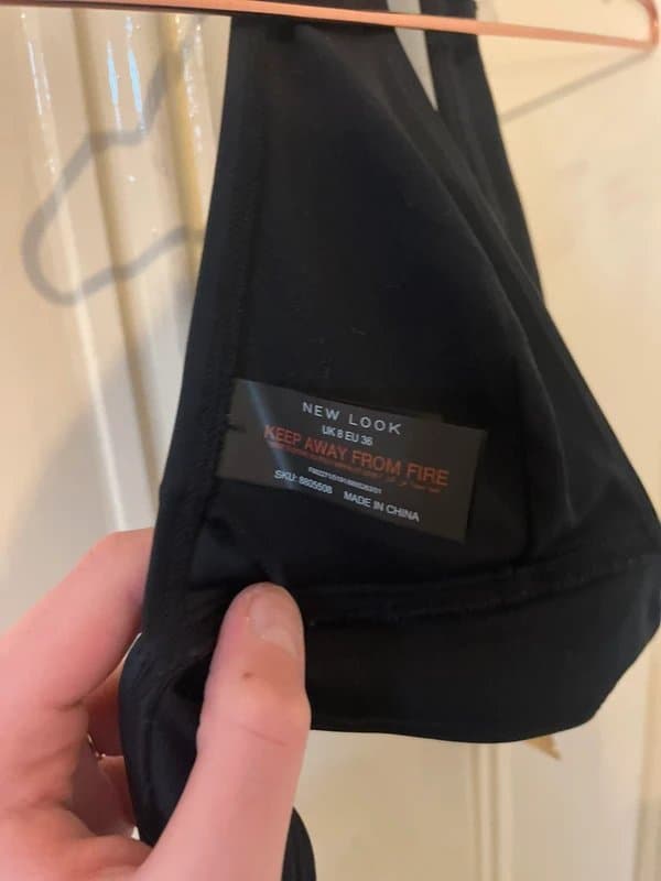 New Look New look Black halter bikini top