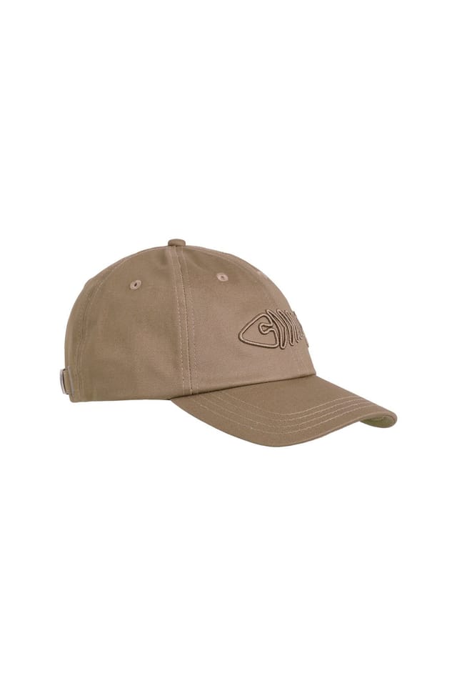 Weird Fish Weird Fish Men's Bude Branded Twill Cap in Stone - 2