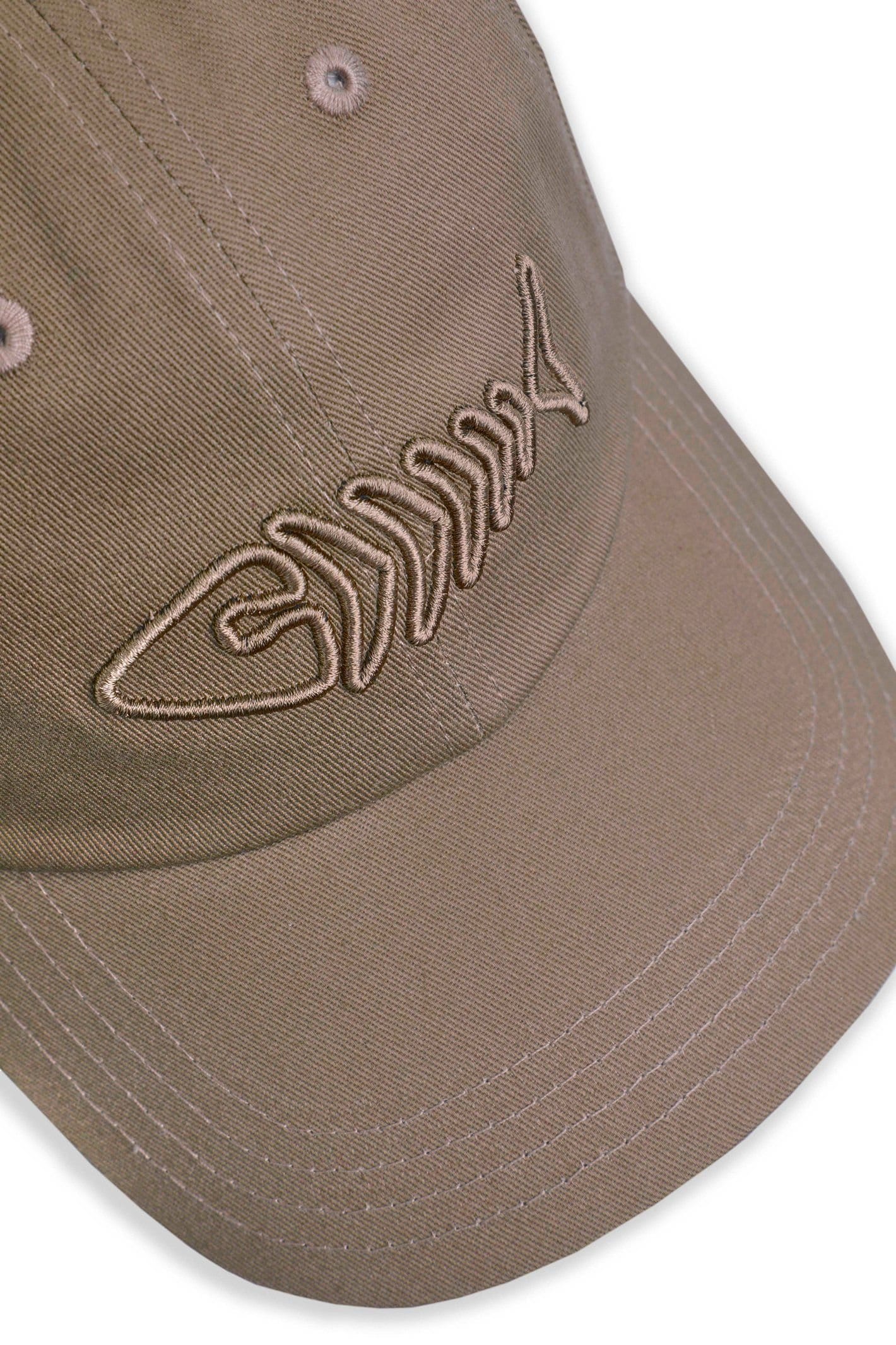 Weird Fish Weird Fish Men's Bude Branded Twill Cap in Stone - 4