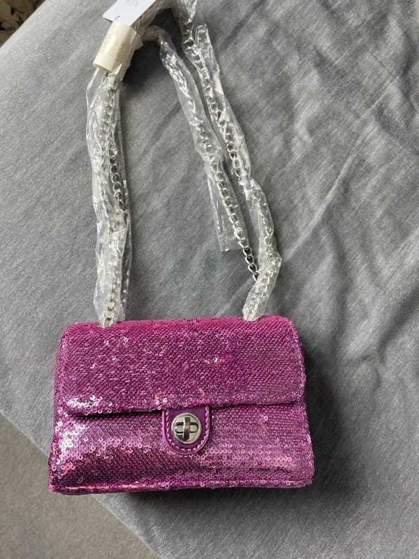 New Look NewLook sequin pink bag 🪩🎀