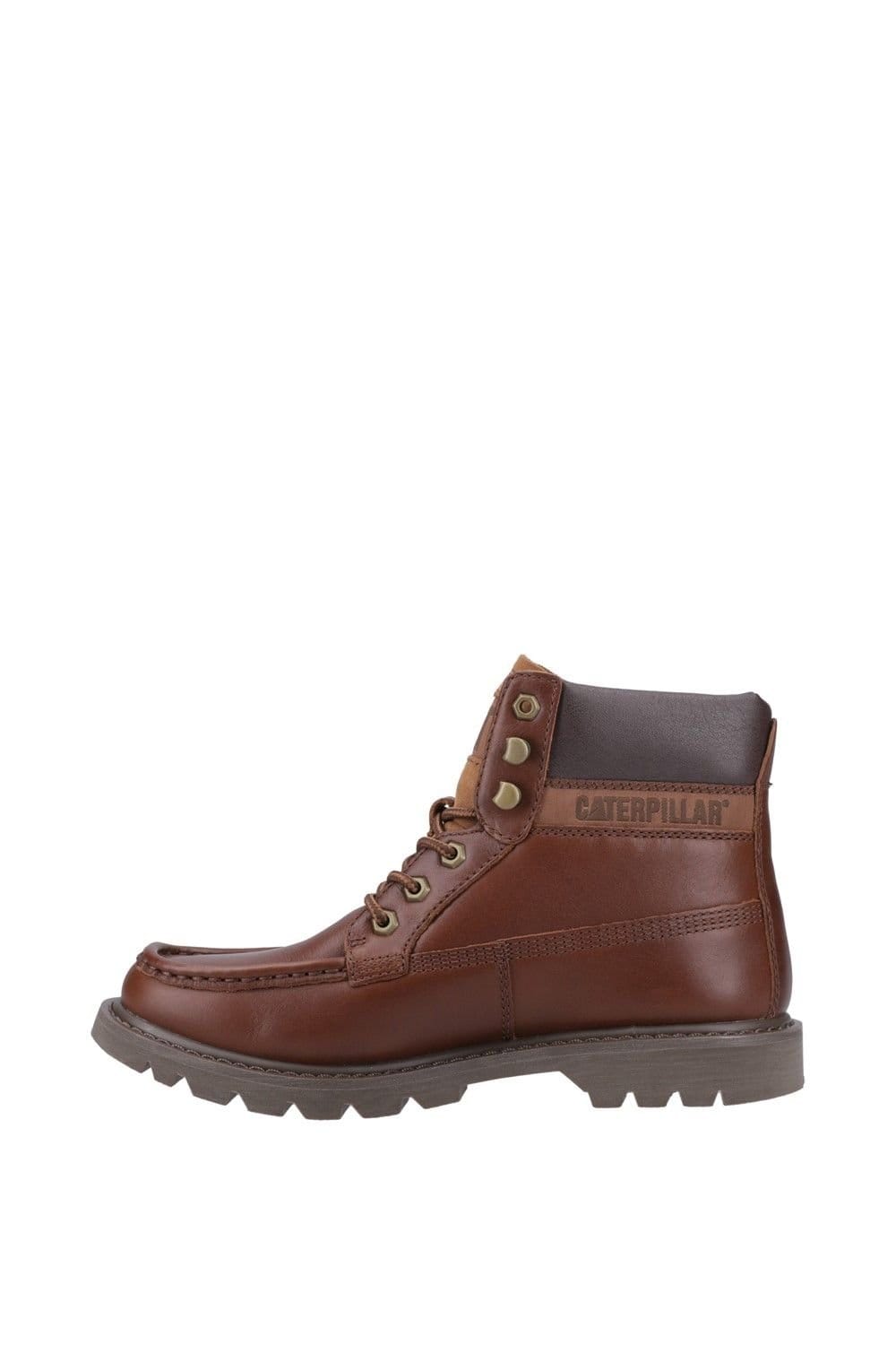 CAT Lifestyle CAT Lifestyle Men's Colorado Moc Toe Boots in Brown - 4