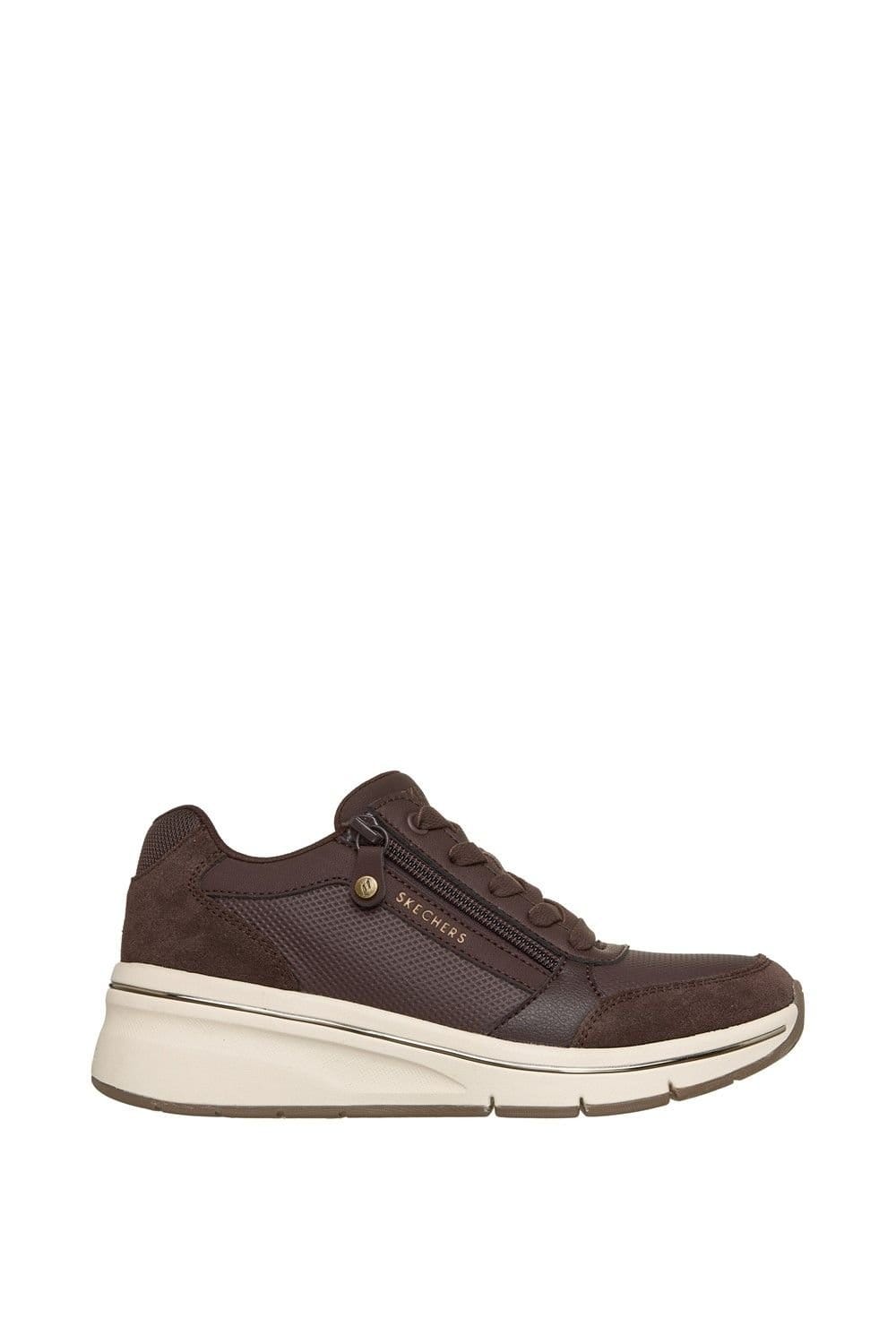 Skechers Skechers Women's Billion Flex Luxe Up Trainer in Chocolate - 4