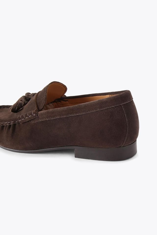 KG Kurt Geiger KG Kurt Geiger Men's 'Frankie' Suede Shoes in Brown - 3