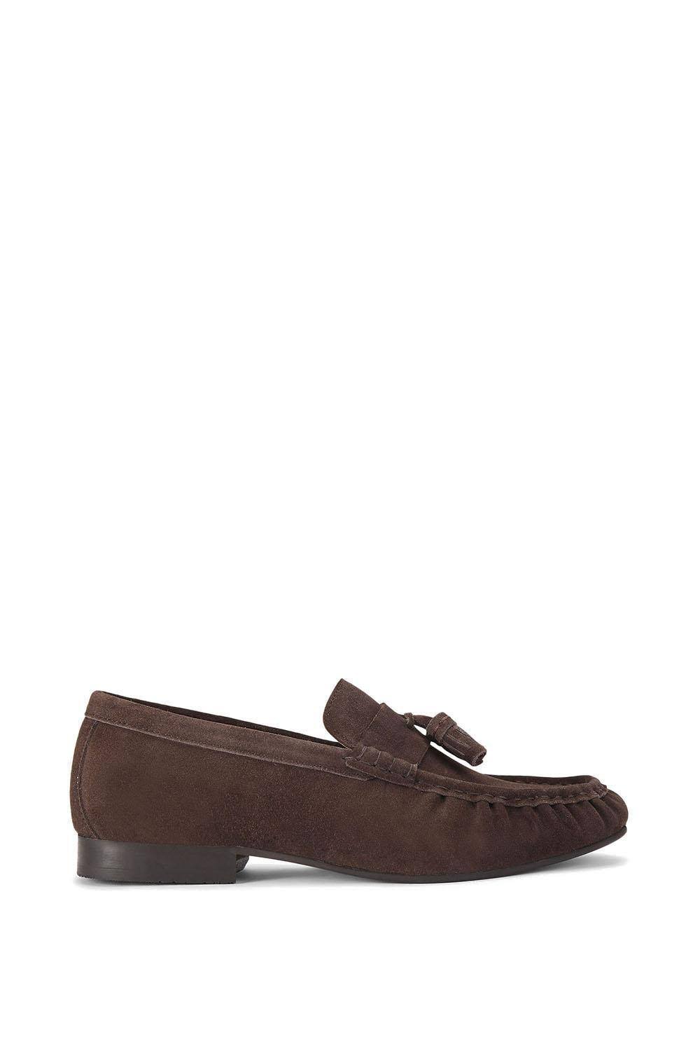 KG Kurt Geiger KG Kurt Geiger Men's 'Frankie' Suede Shoes in Brown - 4