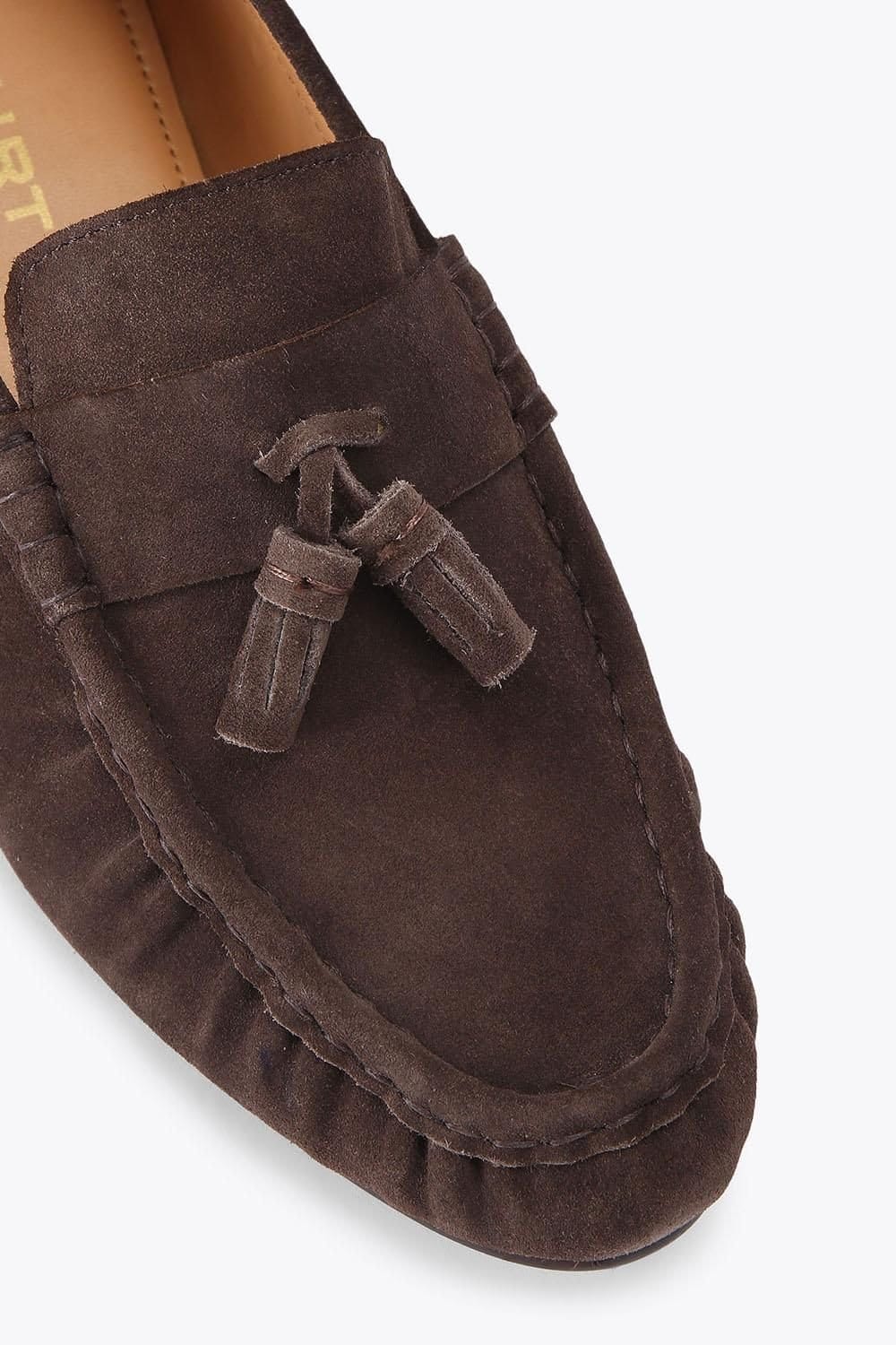 KG Kurt Geiger KG Kurt Geiger Men's 'Frankie' Suede Shoes in Brown - 4