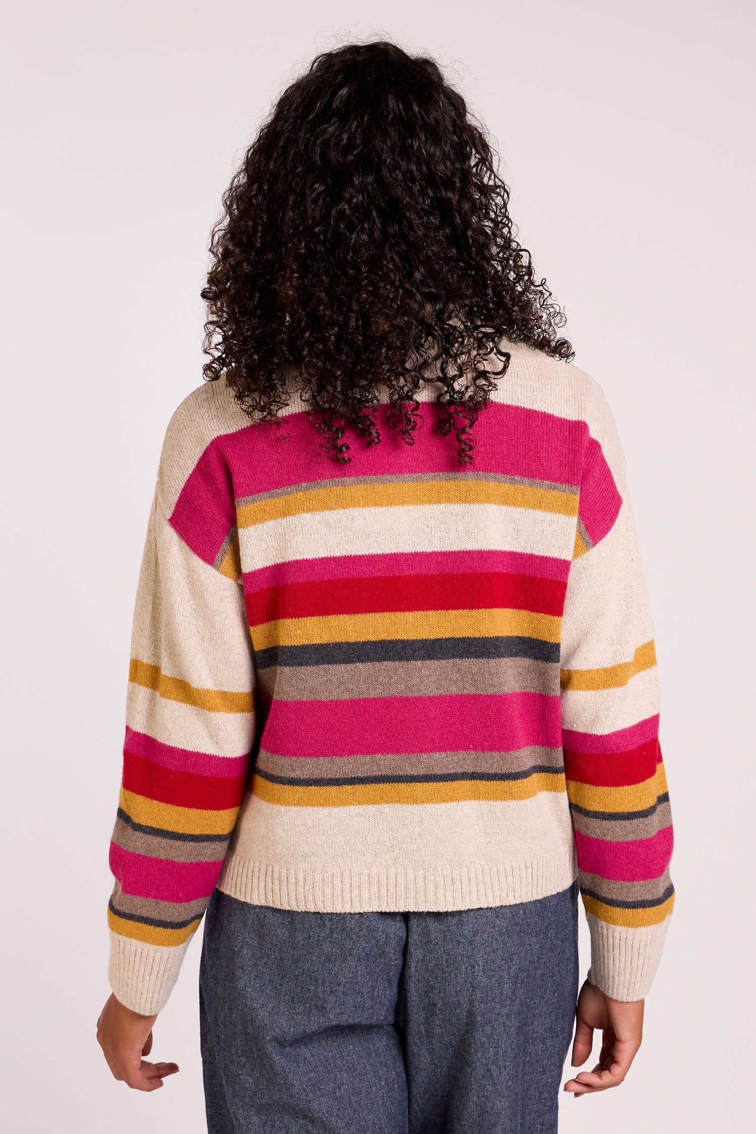 Nomads Clothing Nomads Clothing Women's Women Striped Long Sleeve Cardi - 4