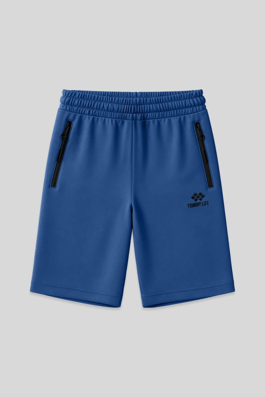 Tommy Life Tommy Life Men's Regular-fit Knit Sweat Shorts in Blue