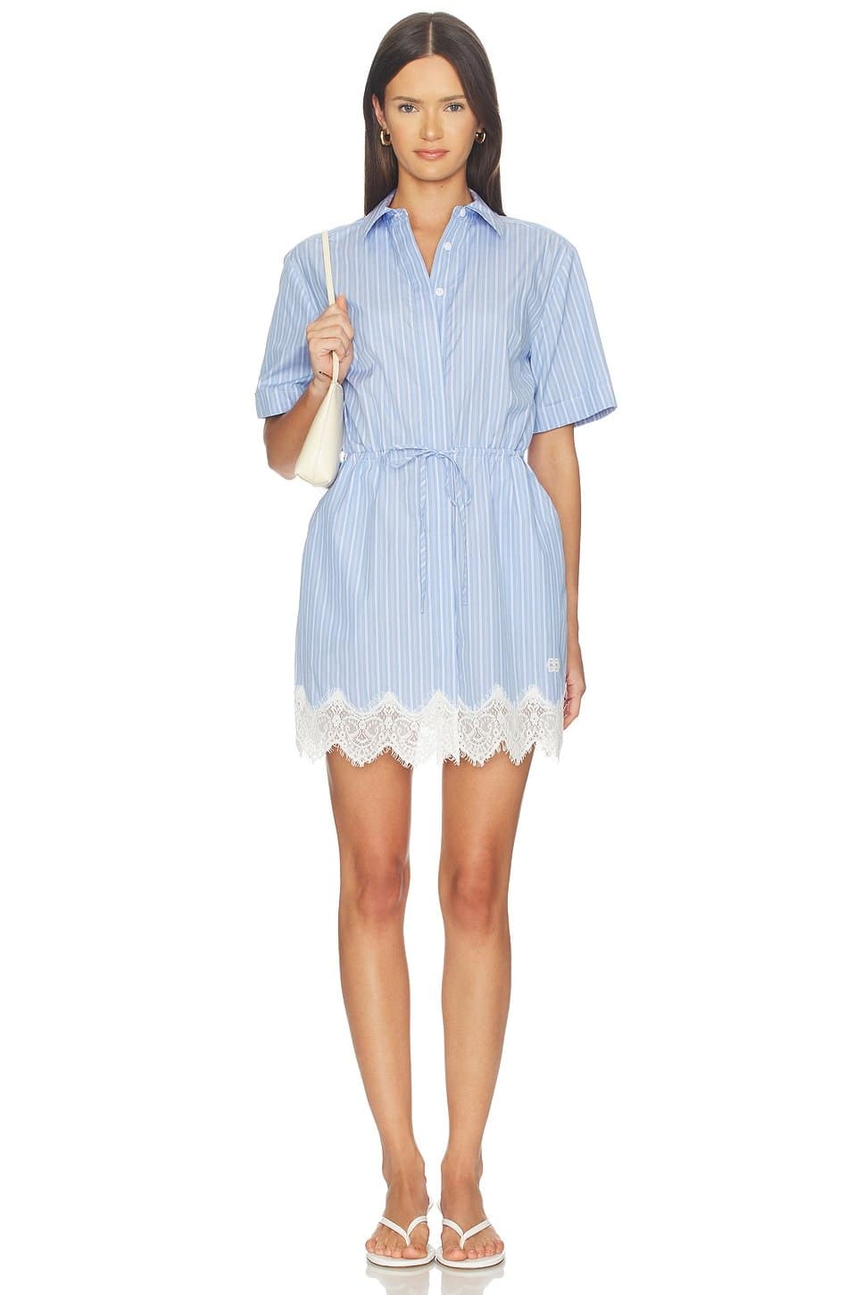 revolve Calder Cotton Lace Mini Dress